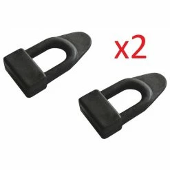 2x Attache Cache Volant / Capot Cyclomoteur Solex 2200 3300 3800 5000 Bride Caoutchouc