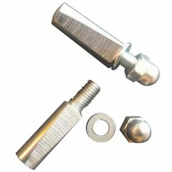 Acier Inoxydable 2x Clavette De Pedalier 9mm X 40mm Avec écrou Borgne Vélo Mobylette Manivelle Solex 3800 Peugeot 103 Mbk 51