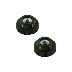 2x ECROU MOLETE PLASTIQUE INSERT ACIER M4 M5 M6 MOLETTE ROULETTE SERRAGE RAPIDE FILETÉ 4MM 5MM 6MM