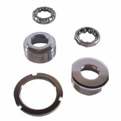 Acier Inoxydable CUVETTE BOITIER DE PEDALIER BSC 34.8MM VELO ROULEMENT CONTRE ECROU BMX FIXIE