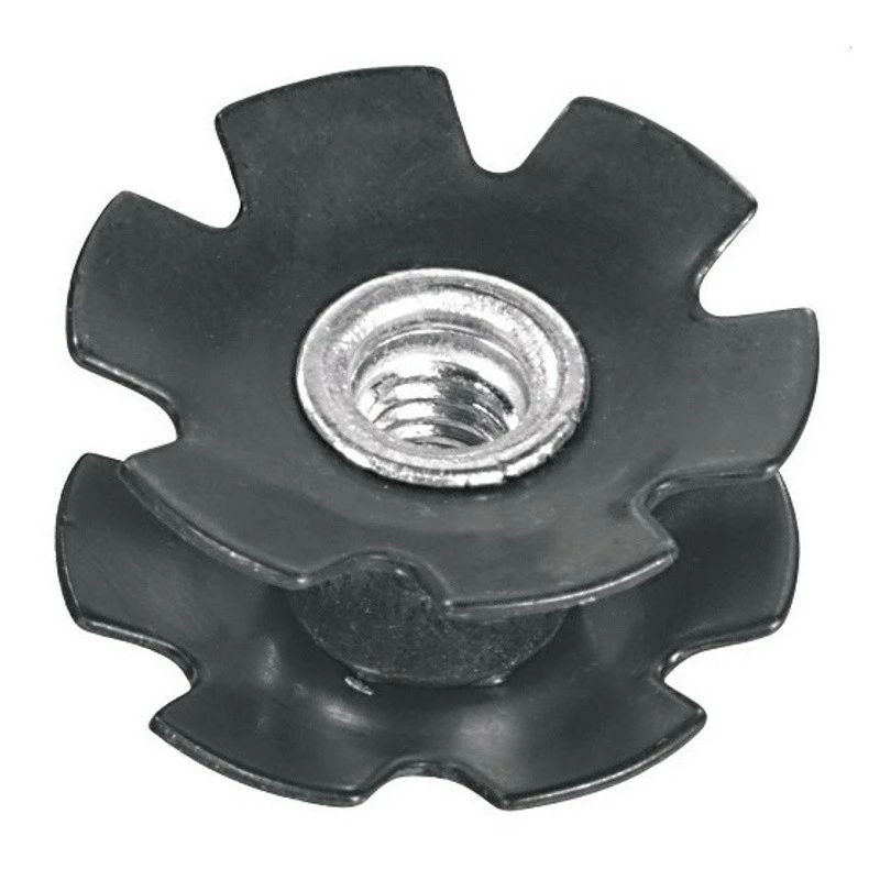 Acier Galvanisé ECROU ETOILE POUR BOUCHON DE POTENCE 1" 1 1/8" DIRECTION VELO VTT ROUTE VILLE