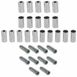 Embouts De Câble Gaine Frein Dérailleur (kit De 30) Cycle Vélo Universel Vtt Route Course Ville Vintage