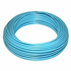 Plastique, Acier Et Insert Téflon Gaine De Frein TEFLON BLEU TURQUOISE Au Mètre PTFE