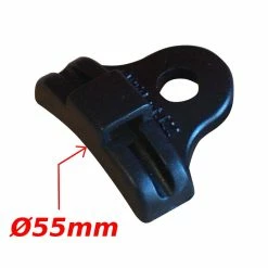 Plastique Guide Câble Simple 55mm à Visser