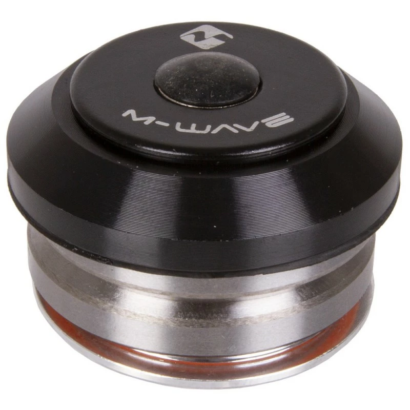 Jeu De Direction Intégré 1 1/8" (28.5/41.8/30mm) IS 42-28.6 - IS 42/30 Noir Vélo Cycle Aluminium Roulement étanche