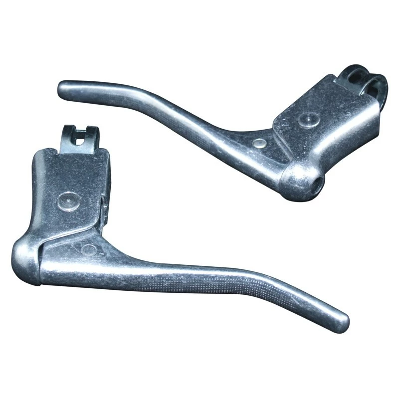 Aluminium KIT LEVIER DE FREIN ET REPOSE MAIN PAIRE COCOTTE VINTAGE VELO COURSE 22.2MM ALU – Image 12