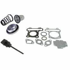Kit Réparation : Joint Bouchon Huile Vis Vidange GY6 139QMB Peugeot Kisbee Vivacity Piaggio Vespa Zip Sym Orbit Scooter Moto