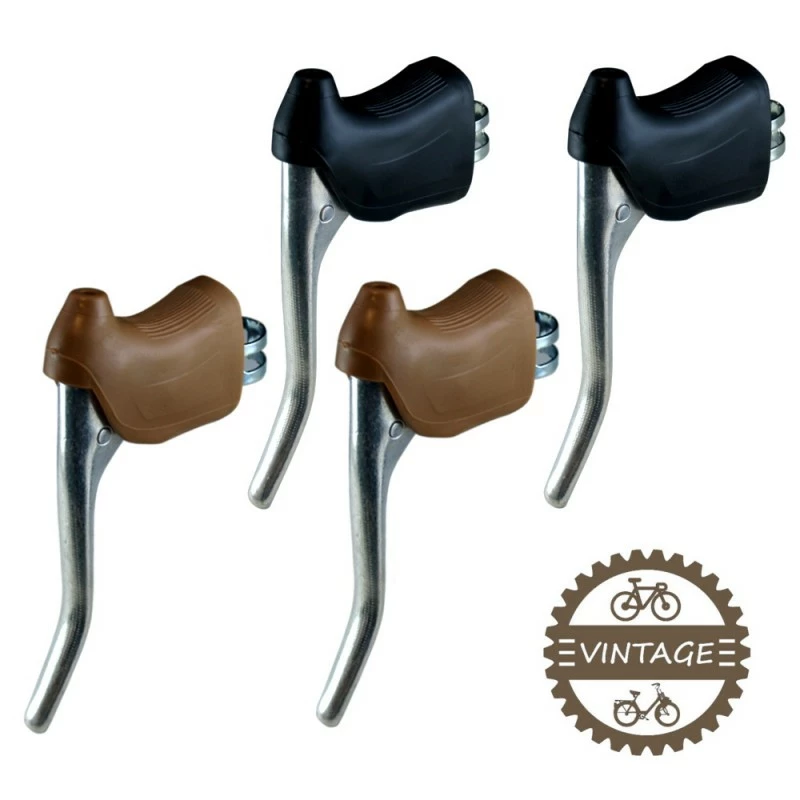 Levier De Frein Vélo Aluminium 22mm Tourisme Ville Route Randonneuse Vintage – Image 2