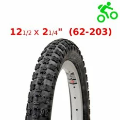 Elastomère Pneu 12 1/2 X 2 1/4" à Crampon DELI TIRE S101