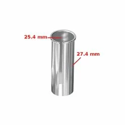 Aluminium Réducteur De Tige De Selle 25.4 Vers 27.4 Mm Adaptateur