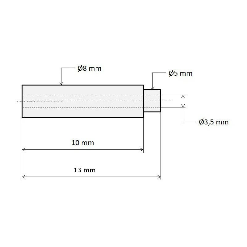 Acier Galvanisé SERRE CABLE 8MM 13MM UNIVERSEL MOTO MOBYLETTE CYCLO VELO BICYCLETTE TONDEUSE FREIN – Image 2